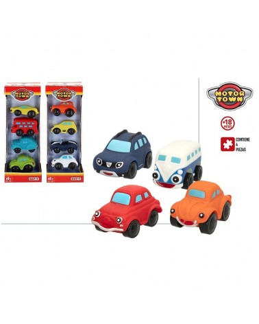 PACK 4 CARROS MACIOS 18M+ 10X7X30CM