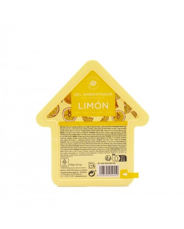 AMBIENTADOR GEL LIMON 100G LA CASA