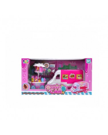 MENINA- CARRINHA GELADOS SWEET CAR 37x13x19cm