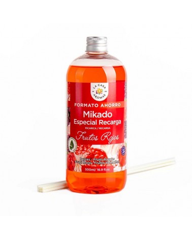 MIKADO RECARGA 500ML FRUTOS VERM. LA CASA