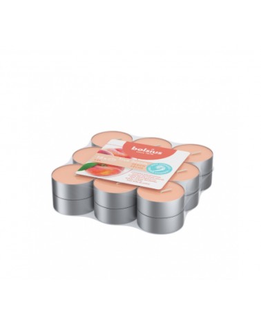 TEALIGHT PERF. PESSEGO PACK18