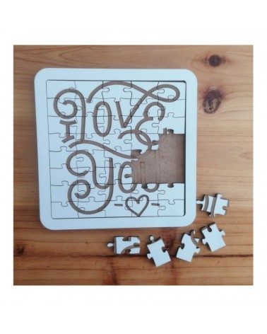 MADEIRA - PUZZLE LOVE YOU 14CM