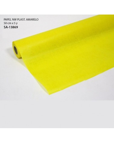 PAPEL NW PLAST. AMARELO 50CMX5Y SA-13869