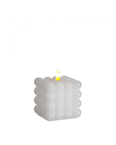 VELA LED CHAMA 3D 8X8CM