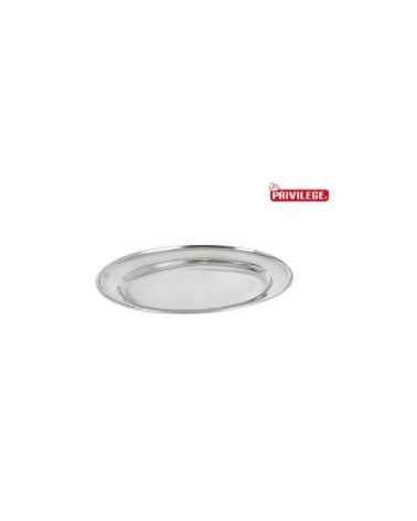 TRAVESSA INOX OVAL 25cm QUTTIN