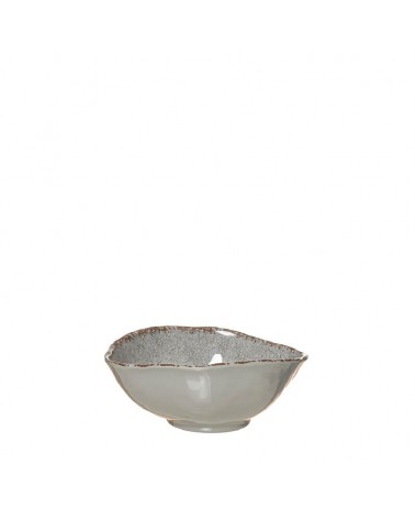 MELAMINA- SALADEIRA OVAL 20cm GREY