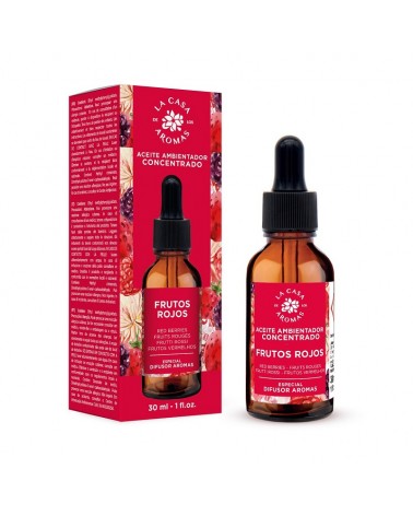 OLEO AROMATICO FRUTOS VERM. 30ML LA CASA