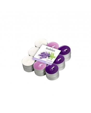 TEALIGHT PERF. LAVANDA PACK18