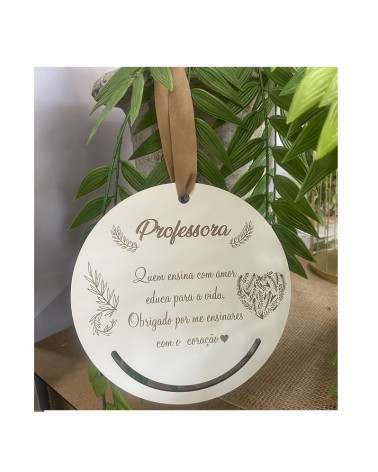 MADEIRA- CAÇA SONHOS PERSONALIZADO 20CM