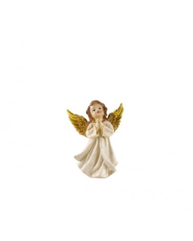 ANJO C/ASAS OURO 13x8x17cm