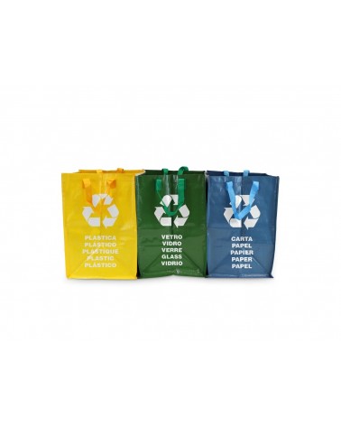 PACK3 SACOS P/RECICLAGEM  31,5X44X32CM