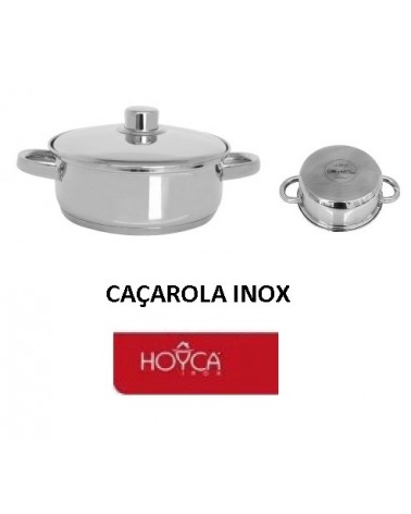 DURUM- CAÇAROLA INOX 18cm INDUÇAO