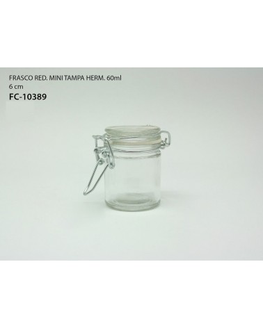 FRASCO VIDRO 6CM FC-10389