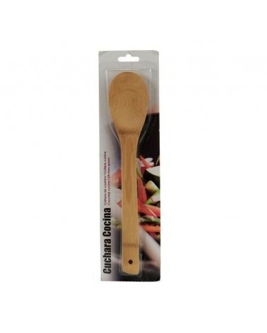 COLHER PAU BAMBU 30CM