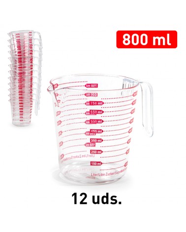 JARRO MEDIDOR CRISTAL 800ml