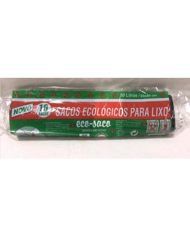 SACO LIXO 50L ECO C/ATILHO