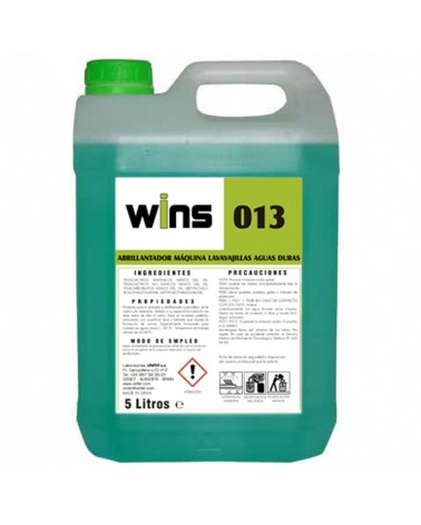 WINS - ABRILHANTADOR AUTO AGUAS DURAS (013) 5LT (VF)