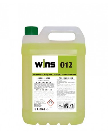 WINS- DETERGENTE AUTO AGUAS DURAS 5L (012) (VF)