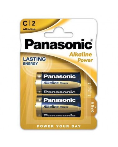 PILHAS ALKALINE PANASONIC C LR14