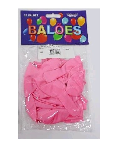 SACO BALOES ROSA 20UN