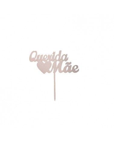 MADEIRA- QUERIDA MAE C/PE 10 CM COR