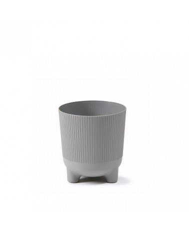 VASO ARIA JUMPER CINZA 14x16cm