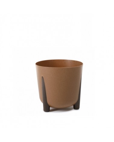 VASO C/PES FRIDA ECO MADEIRA 30cm