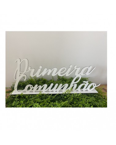 MADEIRA- PRIMEIRA COMUNHAO C/BASE 50X20CM